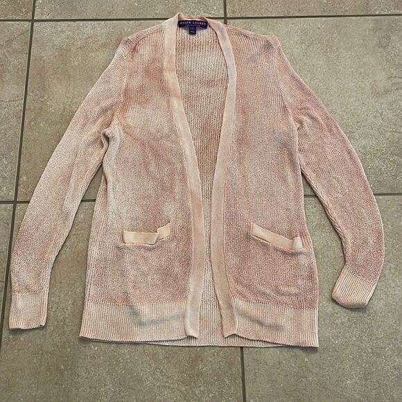 Ralph Lauren Purple Label Women Cardigan‎ - Tie Dye - Large - Picture 1 of 5